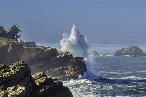 Kings Tide at Shore Acres - Steve Gollery