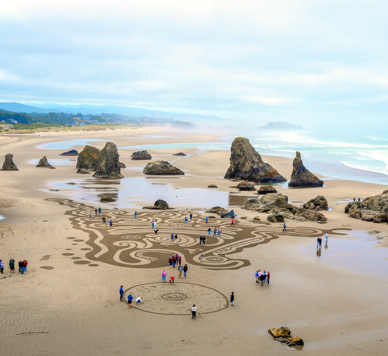 Curves on the Bandon Beach